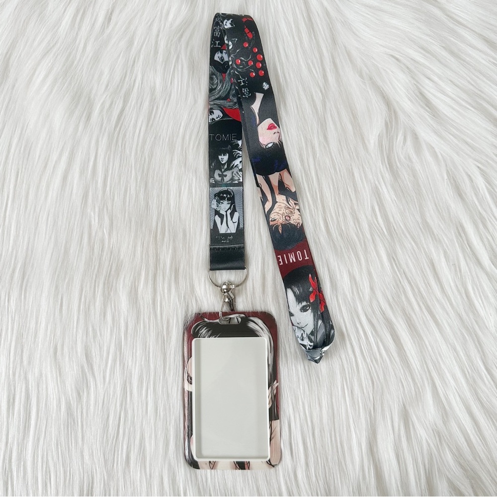 Tomie Junji Ito lanyard with Id/ card holder - Picture 4 of 4